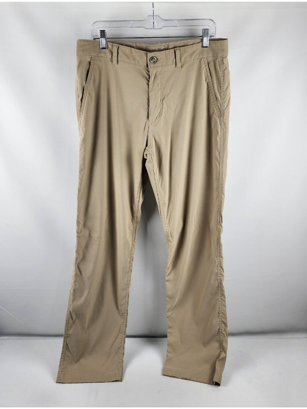 Eddie Bauer Pants Mens 34x33 Tan Travex Hiking Outdoors